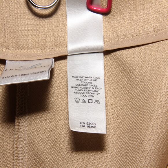 Emma James Linen Blend Dress pants Size 14 Tan - Picture 7 of 7